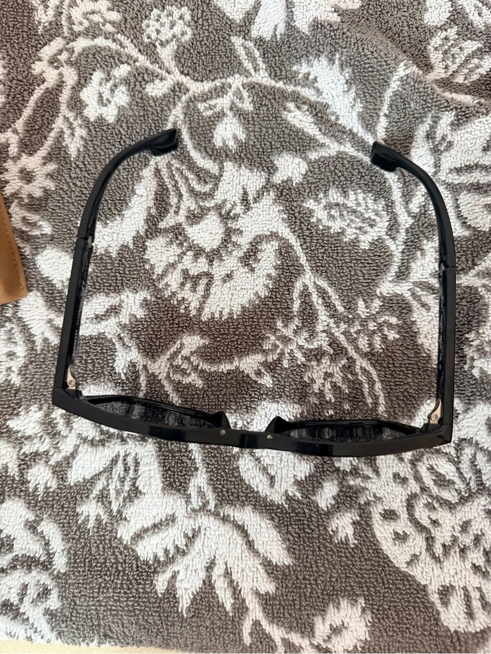 Burberry folding sunglasses.